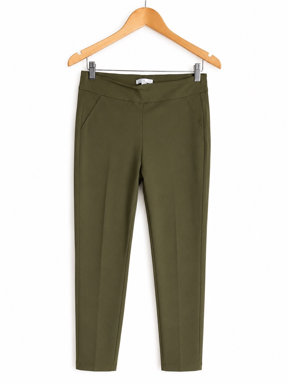 Camber & Grace (RW&Co) Olive Green Slim Ankle Pants | Size Medium